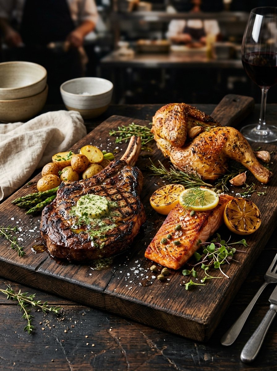 Fleisch, Fisch & Geflügel