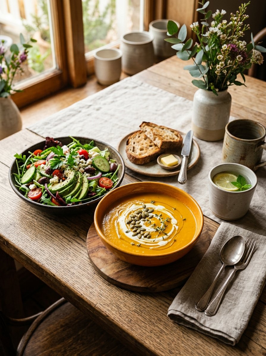 Suppen, Salate & Beilagen