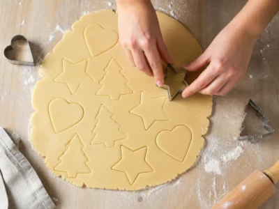 Ausrollen und ausstechen