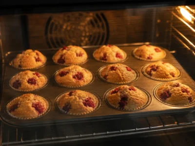 Backen und auskühlen lassen