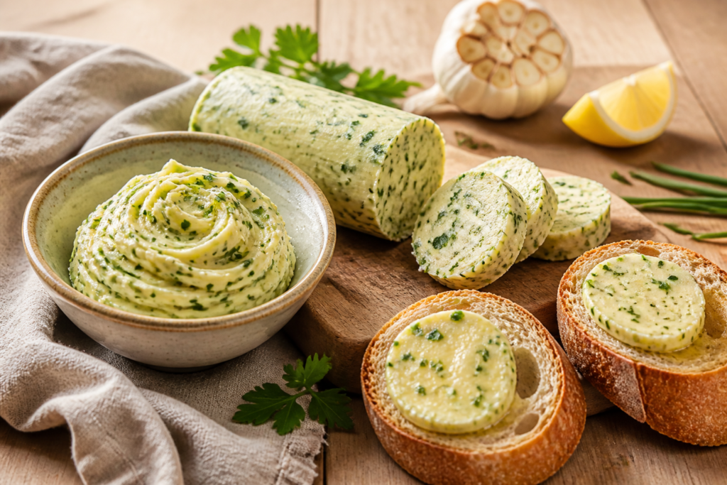 Rezept Knoblauchbutter: Cremig, würzig & nach Omas Art