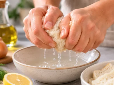 Brot einweichen