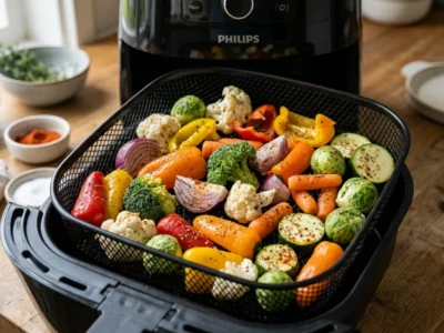 In den Airfryer-Korb füllen
