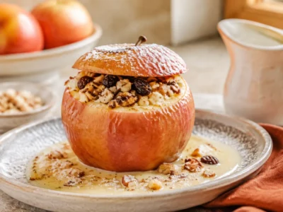 Bratapfel Rezept: Klassisch mit Marzipan und Nüssen