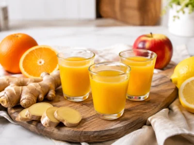 Ingwer Shot Rezept: Fruchtig, scharf und schnell gemixt