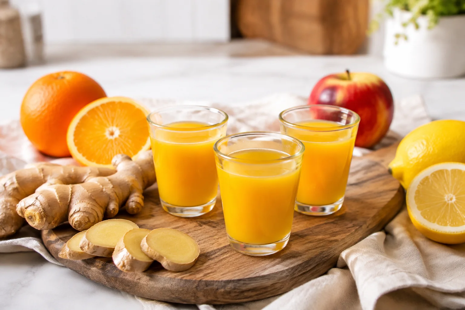 ingwer shot rezept hero
