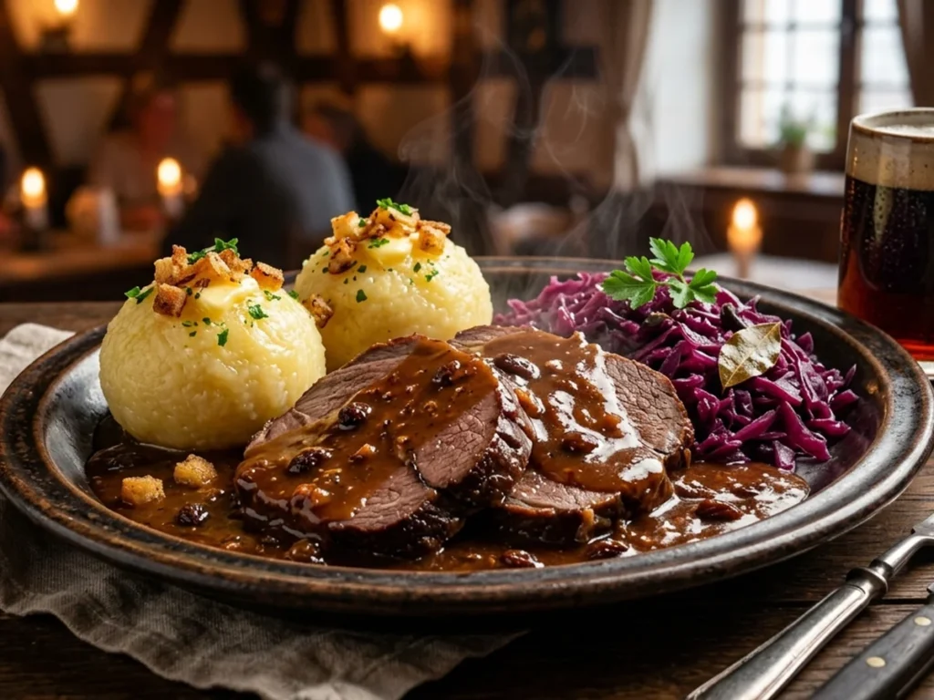 Sauerbraten Rezept: Das rheinische Original butterzart geschmort