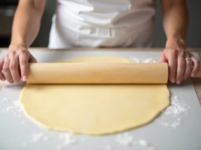Teig ausrollen